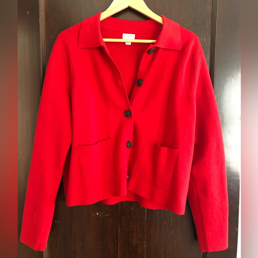 J Crew Cardi-jacket
